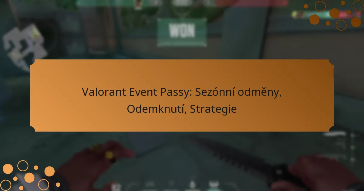Valorant Event Passy: Sezónní odměny, Odemknutí, Strategie
